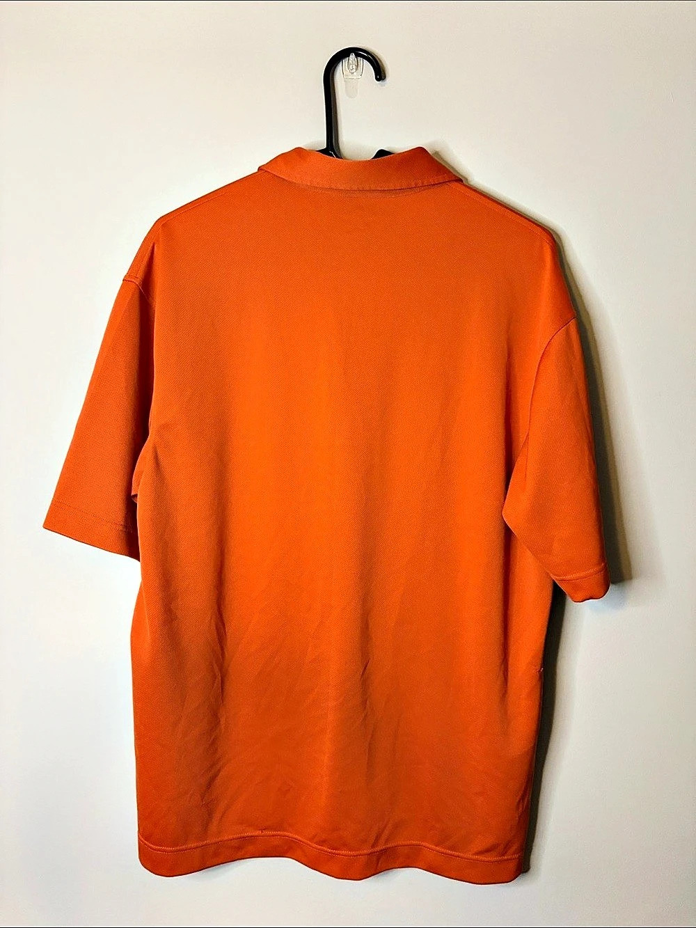 Dockers Men's Orange Quarter-Zip Polo Size M - Picture 5 of 5